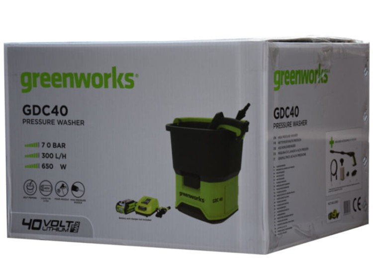 GDC40 Myjka ciśnieniowa akumulatorowa 40V (5104507)