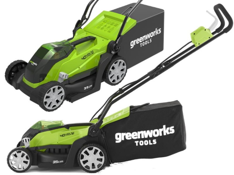 GREENWORKS G40LM35 Kosiarka akumulatorowa 40V (2501907)
