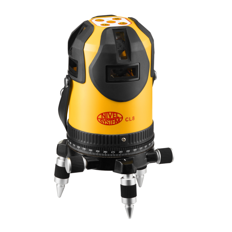NIVEL SYSTEM CL8 Multilaser poziomica laserowa