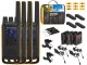 MOTOROLA T82 Extreme Quad Pack zestaw 4 sztuk krótkofalówek
