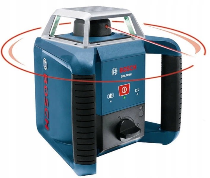 BOSCH GRL 400 H laser obrotowy z czujnikiem