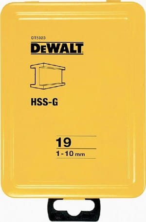 DEWALT Wiertła do metalu HSS-G