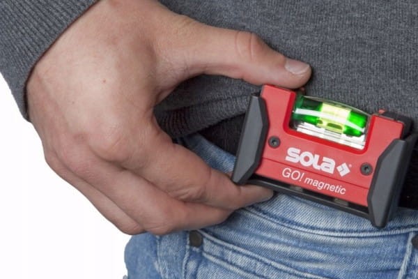 SOLA GO! MAGNETIC CLIP poziomica z klipem