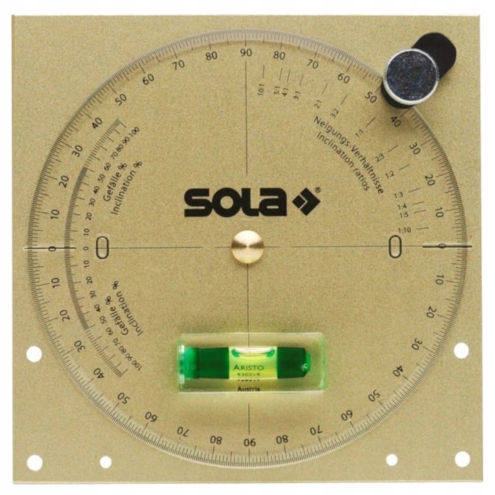 SOLA 01480101 Pochyłomierz aluminiowy NP 121