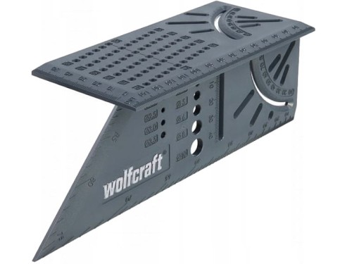 WOLFCRAFT 5208100 Kątownik stolarski Japoński 3D