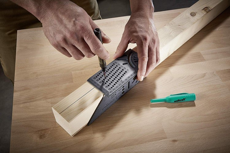 WOLFCRAFT 5208100 Kątownik Japoński 3D