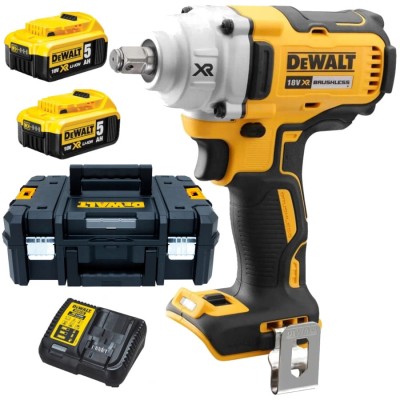 DEWALT DCF894HP2 Zakrętarka udarowa klucz 18V 1/2" 2x5Ah ładowarka walizka