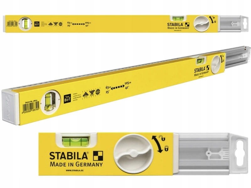 STABILA 18880 Poziomica Rozsuwana TYP 80T 80-127cm