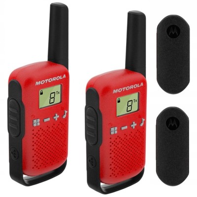 MOTOROLA T42 KRÓTKOFALÓWKI WALKIE TALKIE 2szt. 4km