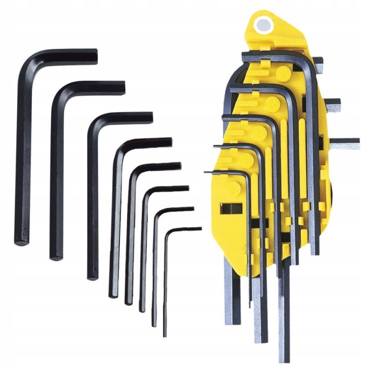 STANLEY 69-252 Zestaw kluczy imbusowych calowych 8szt