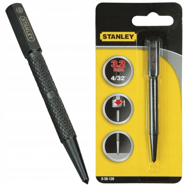 STANLEY 58-120 Punktak do metalu 3,2mm