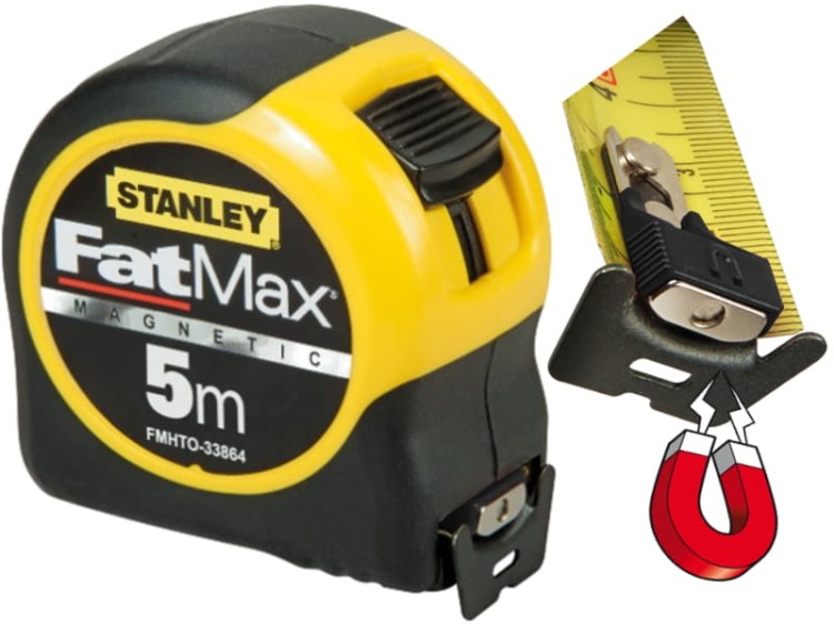 STANLEY 33-864 miara zwijana 5 m z magnesem Fatmax