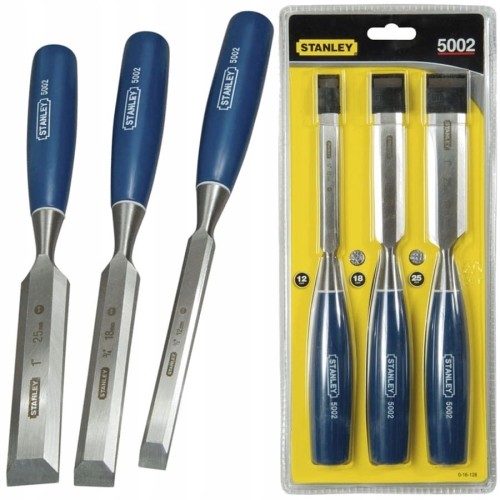STANLEY 16-128 Zestaw dłut do drewna 3szt