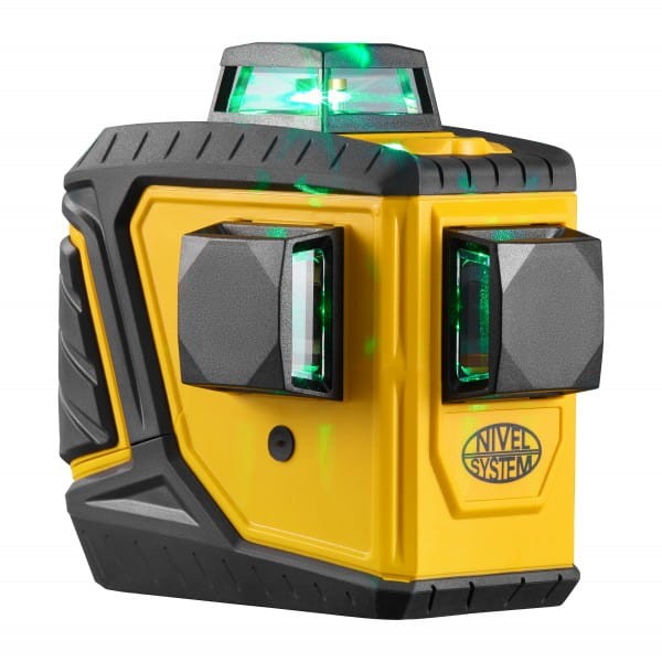 NIVEL SYSTEM CL3D-G Laser liniowy zielony + okulary i tarcza