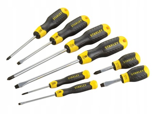STANLEY 65-011 Zestaw wkrętaków Cushion Grip 8el