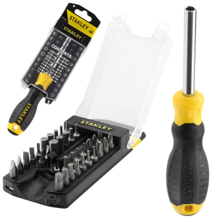 STANLEY STHT0-70885 Wkrętak z zestawem bitów 34el