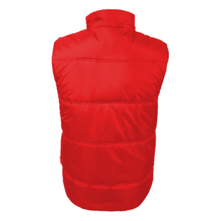 LAHTI PRO Bezrękawnik ocieplany czerwony