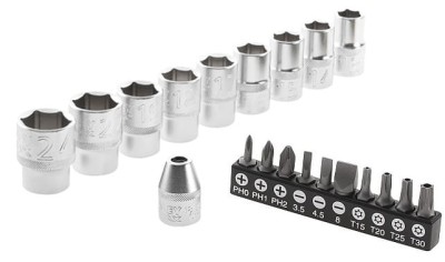 STANLEY FMMT82681-0 Klucz grzechotka 1/2'' + nasadki + bity