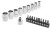 STANLEY FMMT82681-0 Klucz grzechotka 1/2'' + nasadki + bity