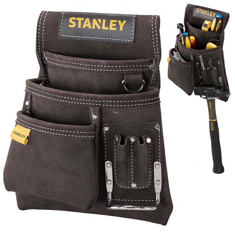 STANLEY STST1-80114 Skórzana kieszeń narzędziowa do pasa