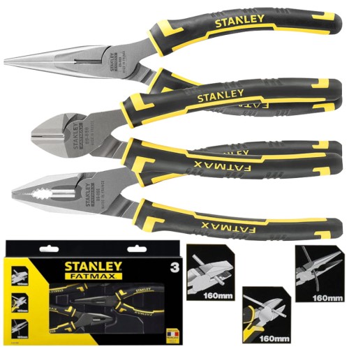 STANLEY 84-488 Zestaw szczypiec kombinerek MaxSteel