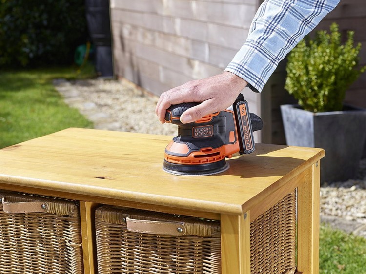 BLACK DECKER BDCROS18N Szlifierka 125mm