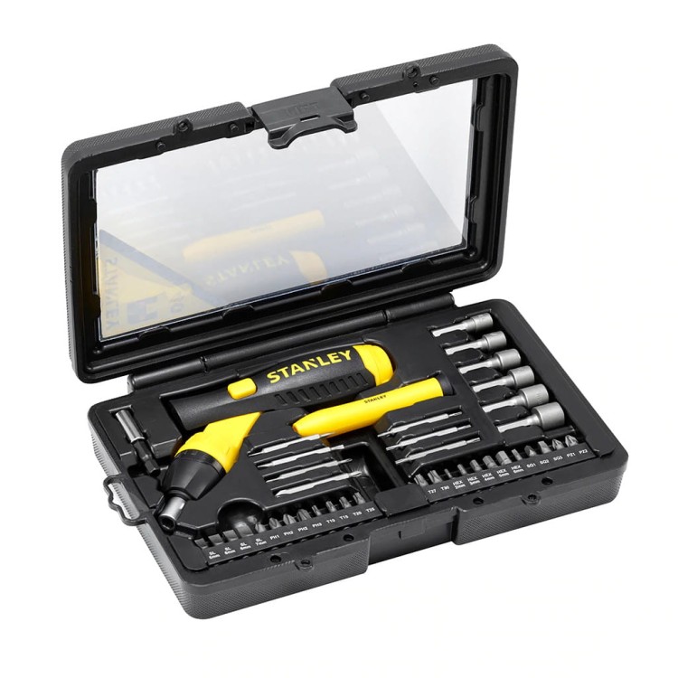 STANLEY 63-038 Zestaw bitów + wkrętak
