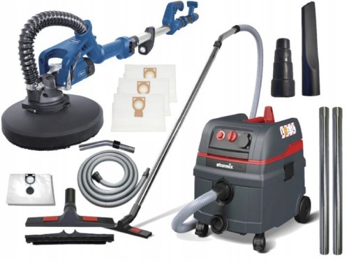 STARMIX odkurzacz przemysłowy ISC L-1425 TOP + szlifierka DS930 + komplet worków