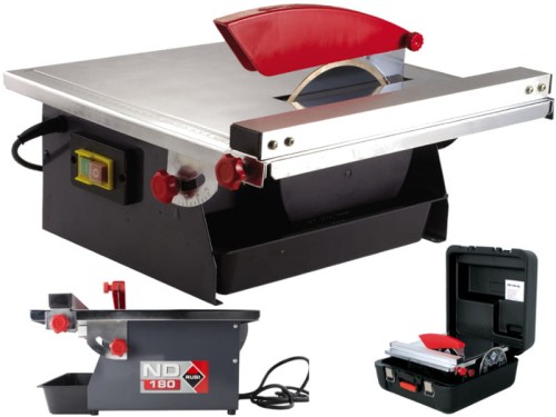 RUBI ND-180 BL przecinarka do płytek glazury + walizka + 2 tarcze