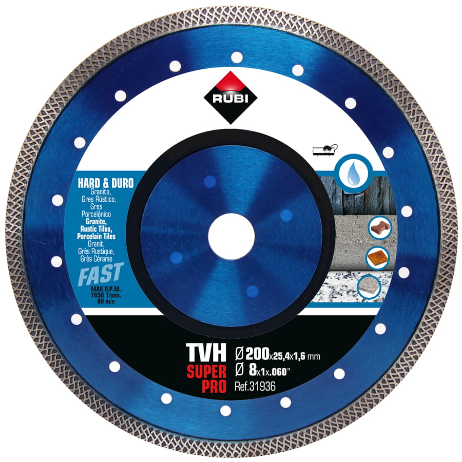 RUBI TVH 200 SUPERPRO tarcza diamentowa na mokro