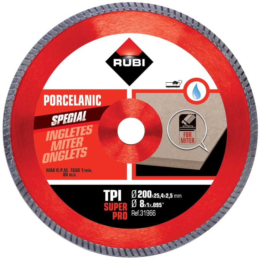 RUBI TPI 200 SUPERPRO tarcza diamentowa na mokro