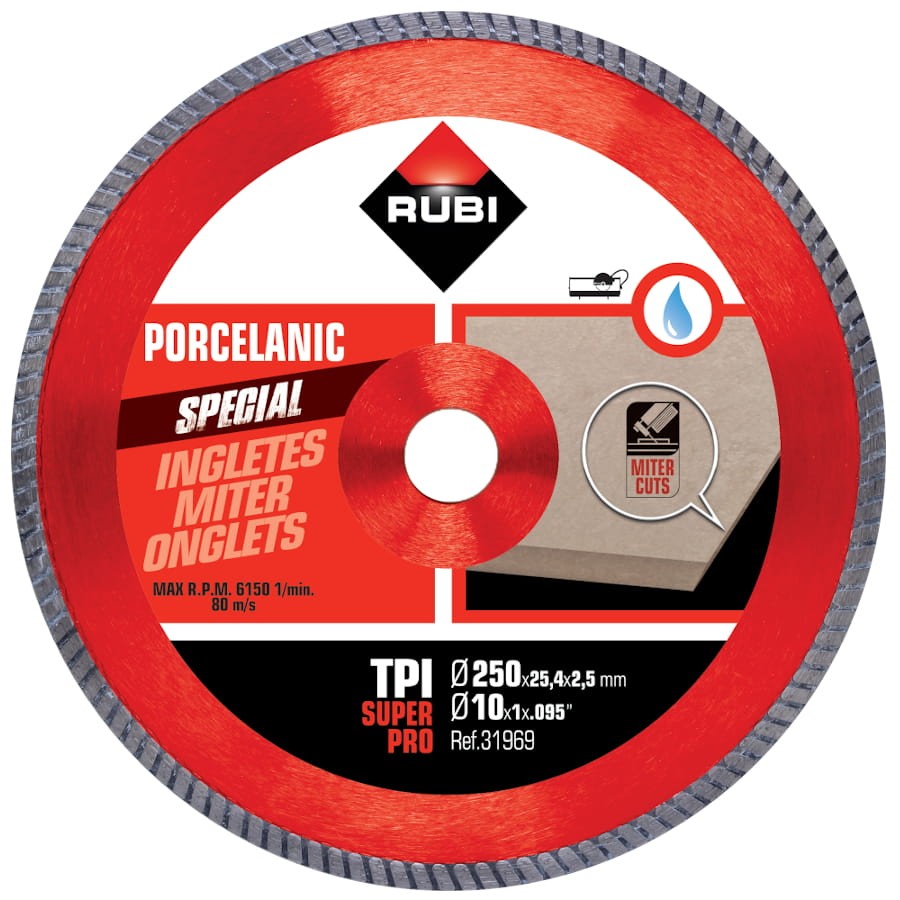 RUBI TPI 200 SUPERPRO tarcza diamentowa na mokro