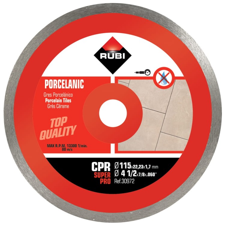 RUBI CPR 115 SUPERPRO tarcza diamentowa na sucho 30972