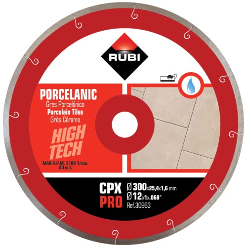 RUBI CPX 300 PRO tarcza diamentowa