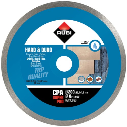 RUBI CPA 200 SUPERPRO tarcza diamentowa na mokro