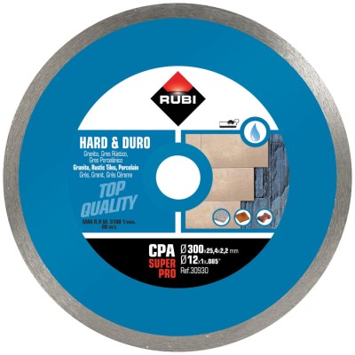 RUBI CPA 300 SUPERPRO tarcza diamentowa