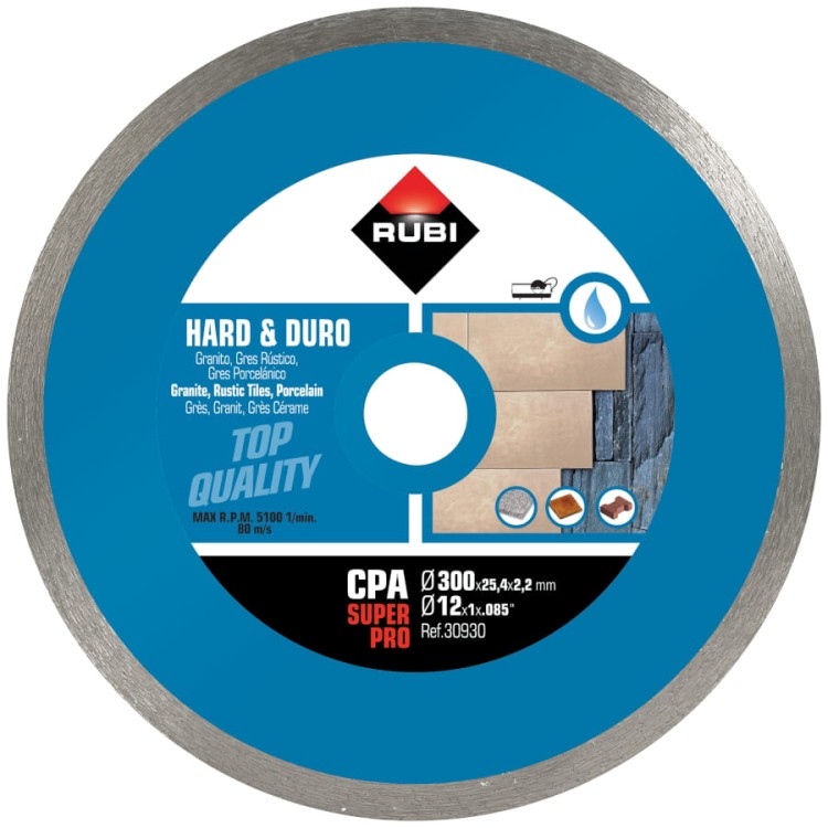 RUBI CPA 300 SUPERPRO tarcza diamentowa