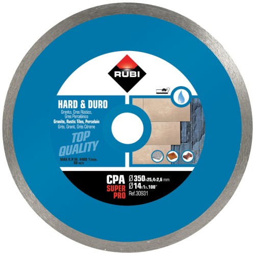 RUBI CPA 350 SUPERPRO tarcza diamentowa