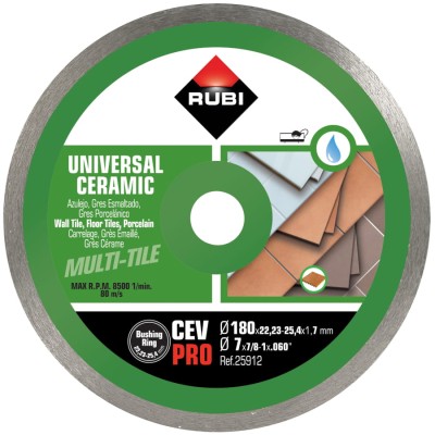 RUBI CEV 180 PRO tarcza diamentowa na mokro