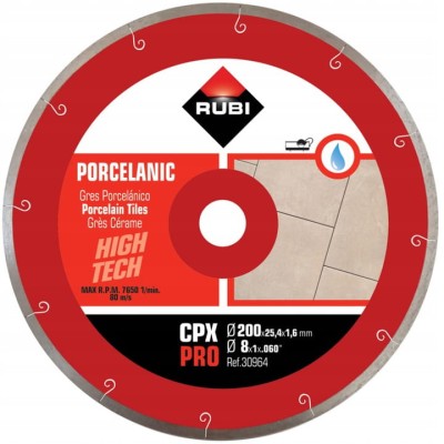 RUBI CPX 200 PRO tarcza diamentowa