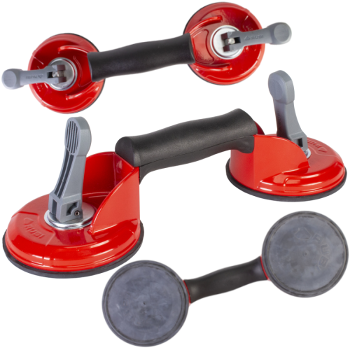 RUBI 66952 Podwójna przyssawka do powierzchni chropowatych