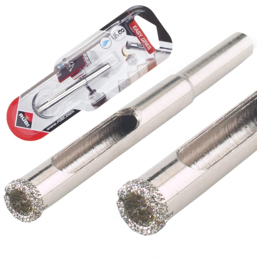 RUBI wiertło easy gres Ø 8 mm wiertło diamentowe na mokro