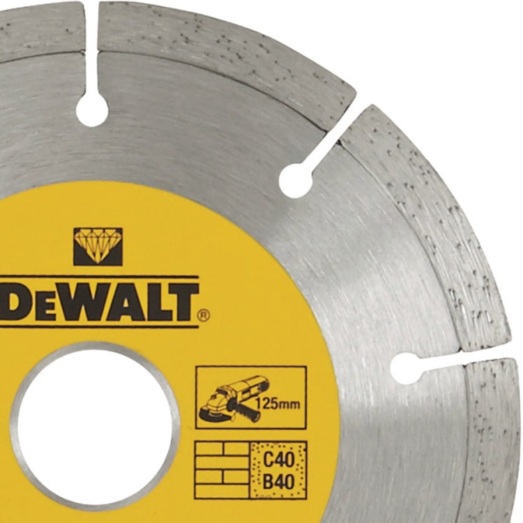 DEWALT Tarcza diamentowa segmentowa 125mm