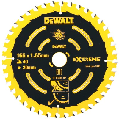 DEWALT DT10301 tarcza do drewna piła 165mm