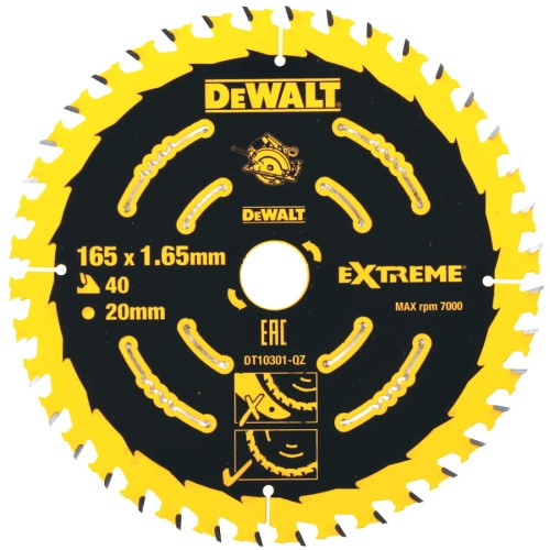DEWALT DT10301 tarcza do drewna piła 165mm