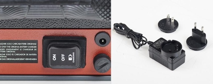 RAIMONDI 321BATPRR Wibrator e-fox do płytek akumulatorowy