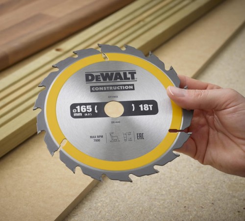 DEWALT tarcza do drewna 18 zębów