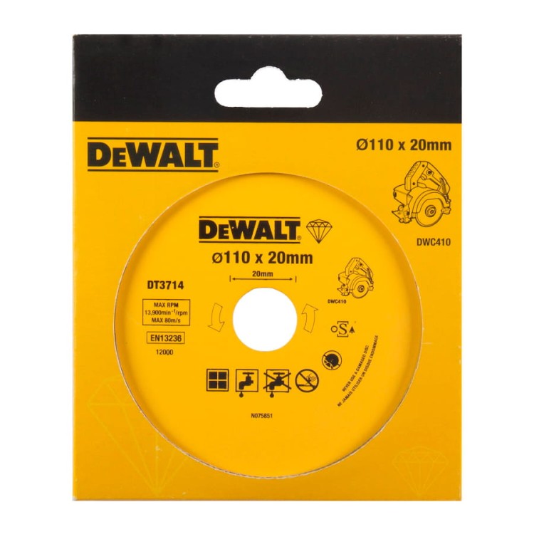 DEWALT DT3714 tarcza diamentowa do płytek