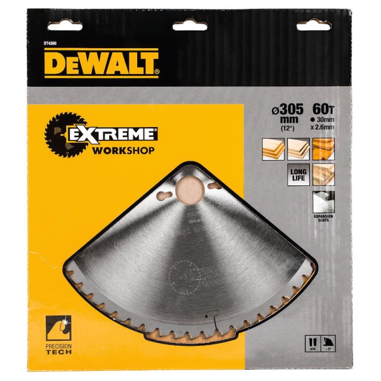 DEWALT DT4260 tarcza do cięcia drewna