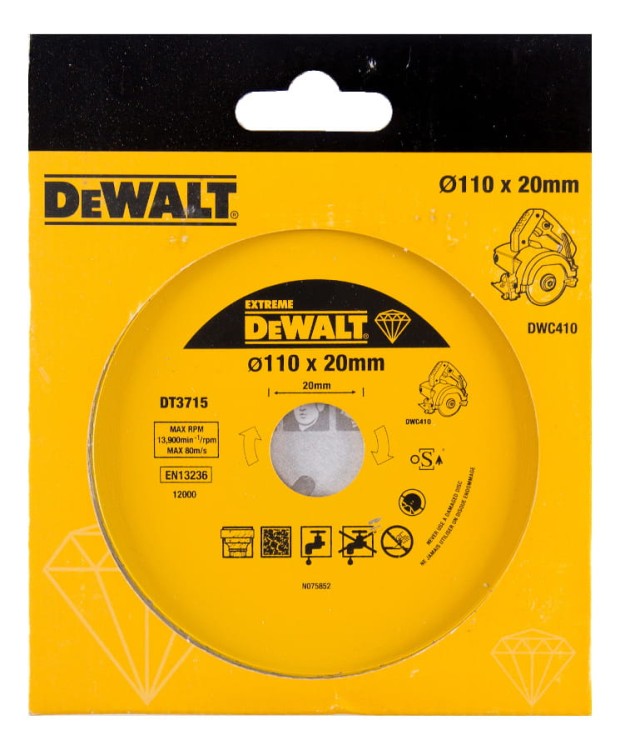 DEWALT DT3715 Tarcza diamentowa do płytek